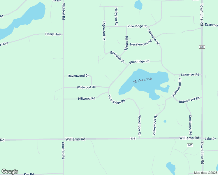 map of restaurants, bars, coffee shops, grocery stores, and more near 52 Wildwood Road in Lewiston