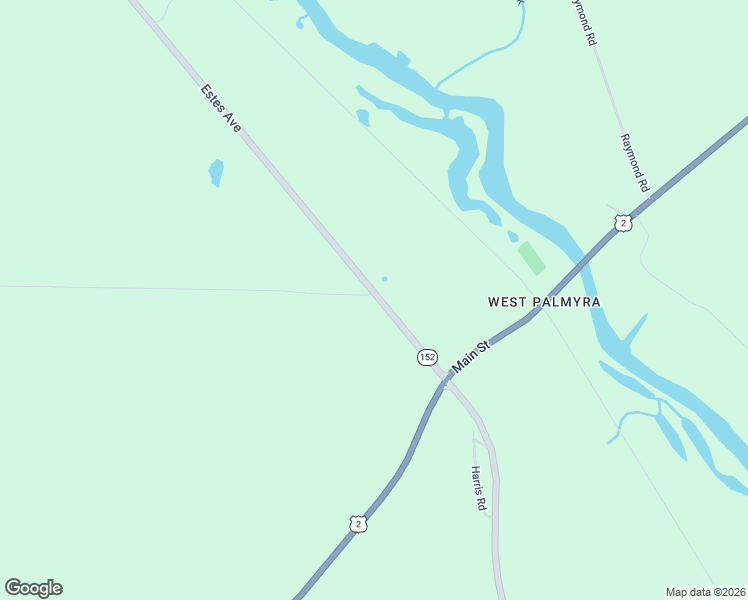 map of restaurants, bars, coffee shops, grocery stores, and more near 17 Estes Avenue in Palmyra