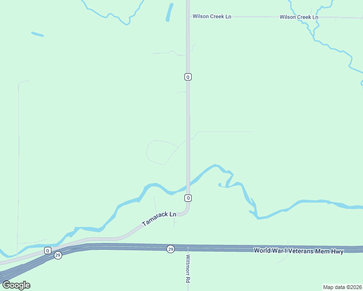 map of restaurants, bars, coffee shops, grocery stores, and more near W16931 Thorn Apple Drive in Wittenberg
