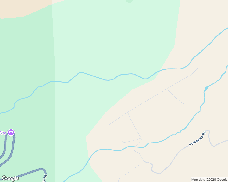 map of restaurants, bars, coffee shops, grocery stores, and more near 161 Horseshoe Road in Wolf