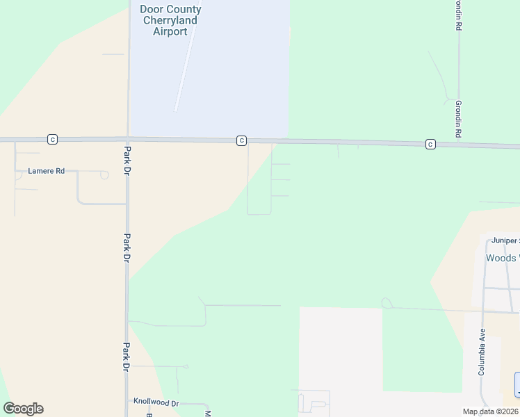 map of restaurants, bars, coffee shops, grocery stores, and more near 3353 Whitetail Road in Sturgeon Bay