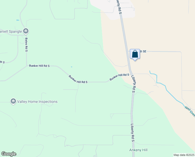 map of restaurants, bars, coffee shops, grocery stores, and more near 1392 Bunker Hill Road South in Salem
