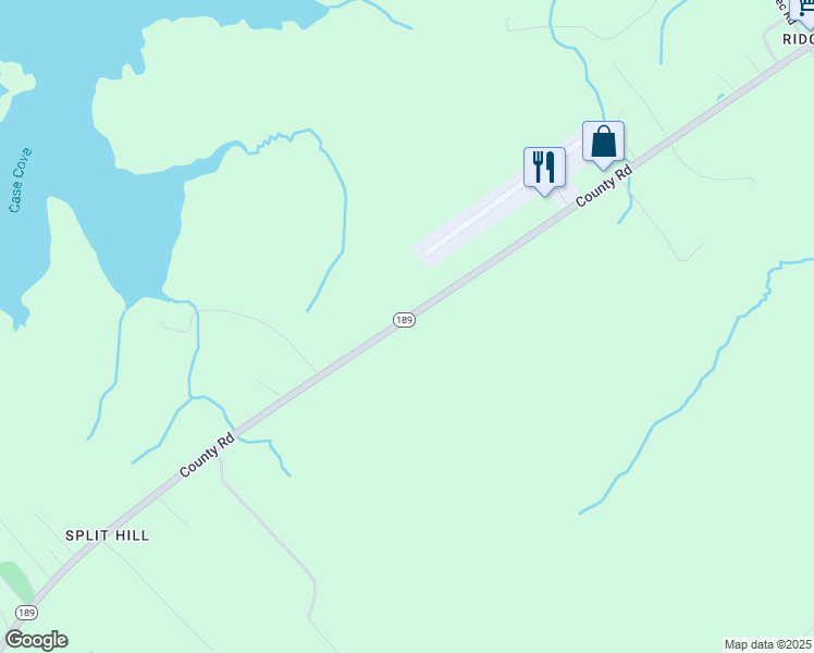 map of restaurants, bars, coffee shops, grocery stores, and more near 460 County Road in Lubec