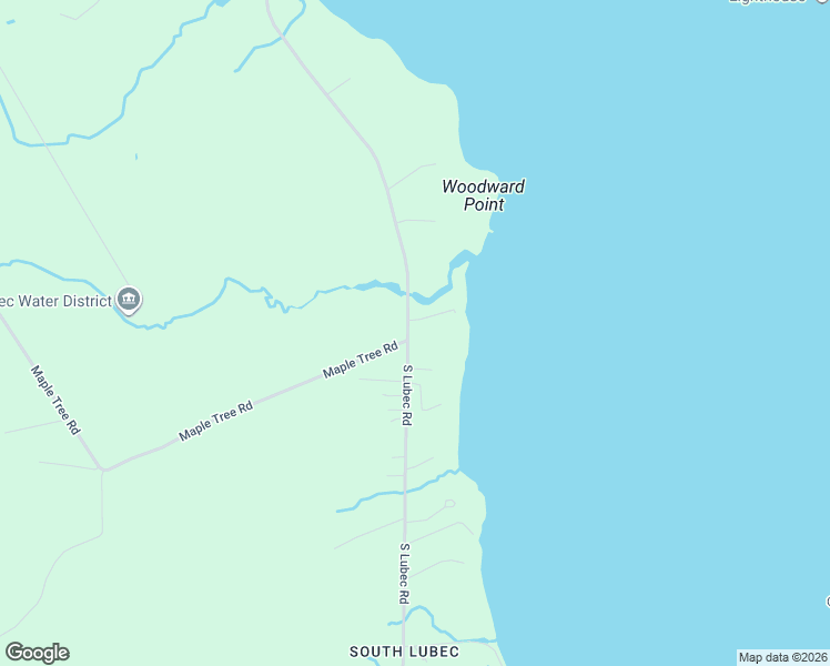 map of restaurants, bars, coffee shops, grocery stores, and more near 2 Pop Joy Lane in Lubec