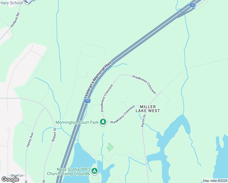 map of restaurants, bars, coffee shops, grocery stores, and more near 301 Preakness Crescent in Fall River