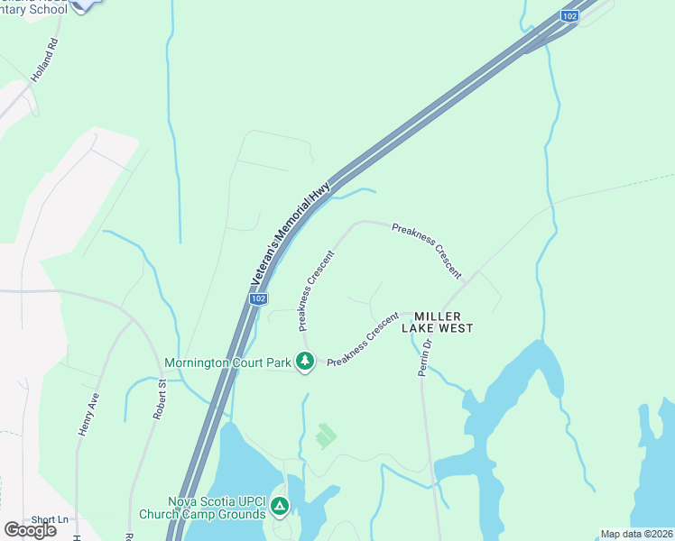 map of restaurants, bars, coffee shops, grocery stores, and more near 301 Preakness Crescent in Fall River