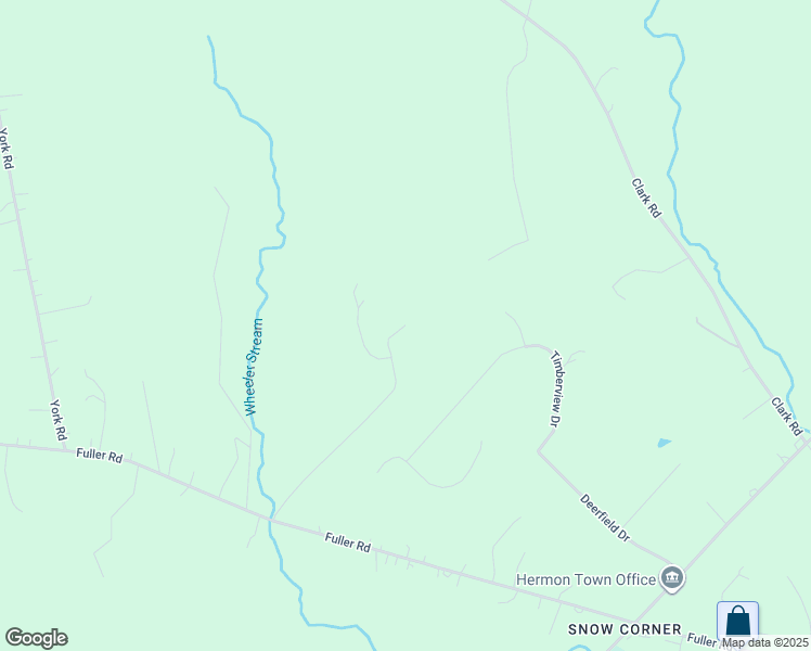 map of restaurants, bars, coffee shops, grocery stores, and more near Old Trail Road in Hermon