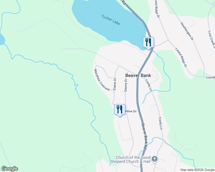 map of restaurants, bars, coffee shops, grocery stores, and more near 23 Macphee Crescent in Beaver Bank