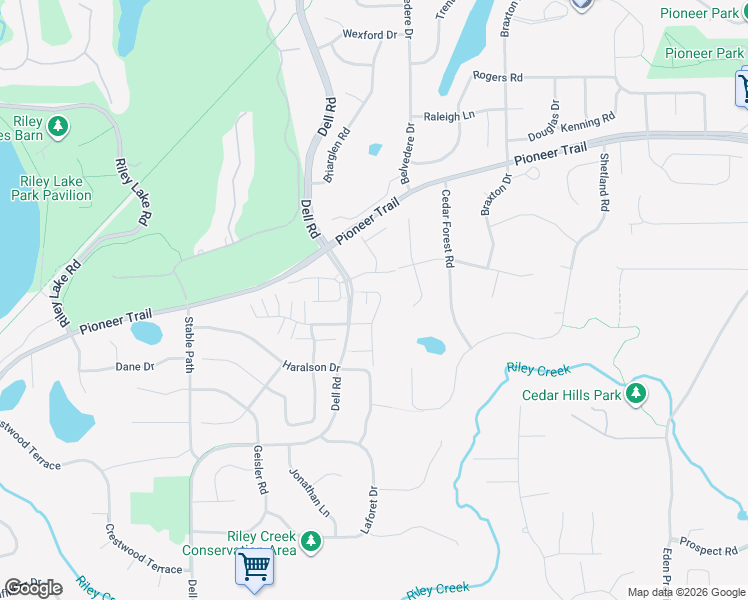 map of restaurants, bars, coffee shops, grocery stores, and more near 17355 Hanson Court in Eden Prairie