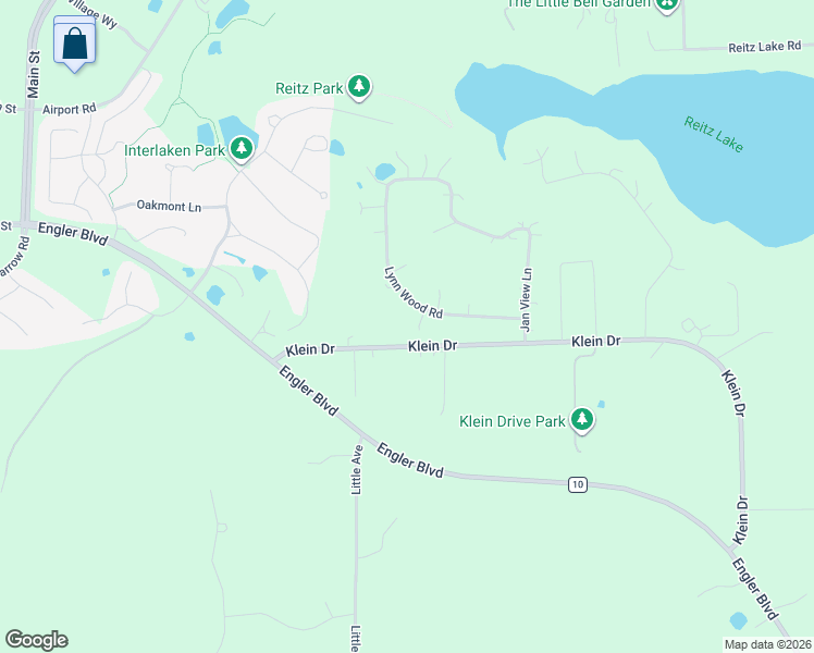 map of restaurants, bars, coffee shops, grocery stores, and more near 9350 Lynn Wood Road in Waconia