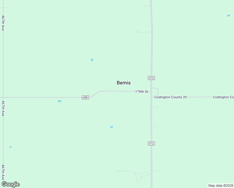 map of restaurants, bars, coffee shops, grocery stores, and more near 176th Street in Goodwin