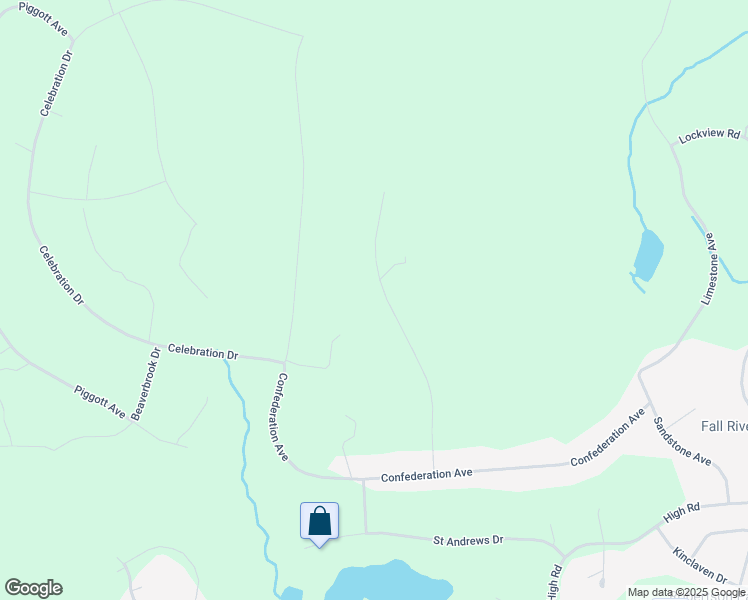 map of restaurants, bars, coffee shops, grocery stores, and more near 1169 Fleetwood Drive in Fall River