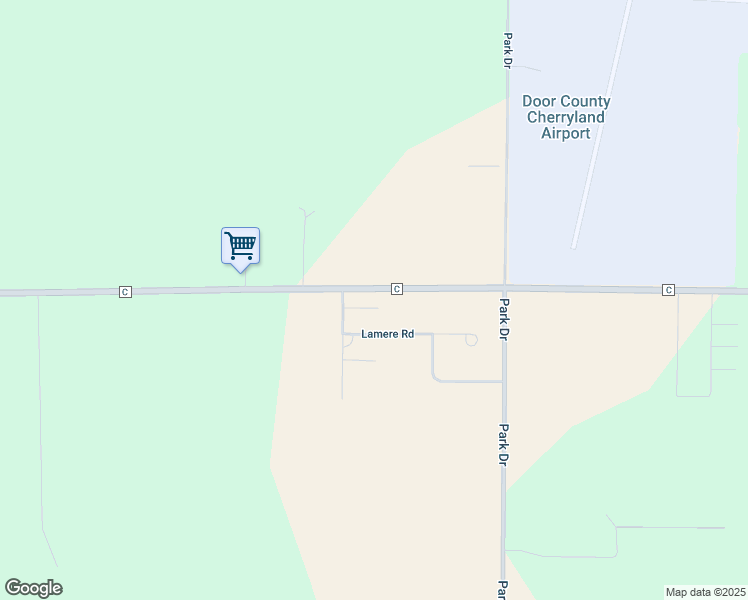 map of restaurants, bars, coffee shops, grocery stores, and more near 6935 Hadden Road in Sturgeon Bay