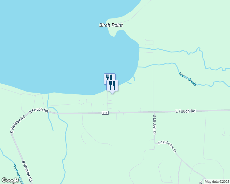 map of restaurants, bars, coffee shops, grocery stores, and more near 200-298 Perrins Landing Dr in Traverse City