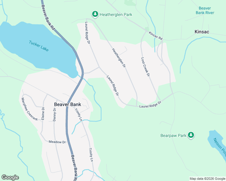 map of restaurants, bars, coffee shops, grocery stores, and more near 254 Laurel Ridge Drive in Beaver Bank