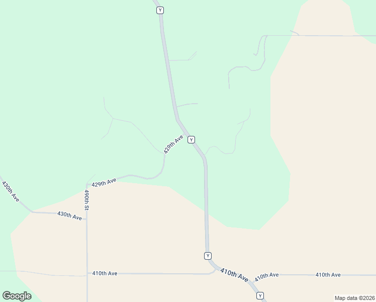 map of restaurants, bars, coffee shops, grocery stores, and more near N4309 County Road Y in Menomonie