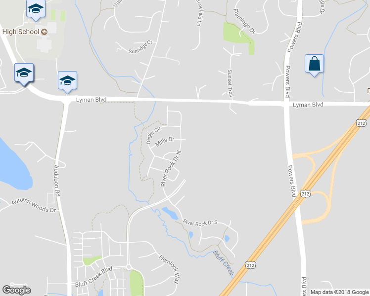 map of restaurants, bars, coffee shops, grocery stores, and more near 9151 River Rock Drive North in Chanhassen