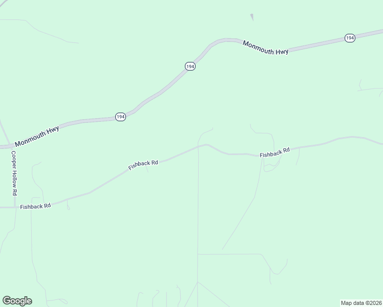 map of restaurants, bars, coffee shops, grocery stores, and more near 13530 Fishback Road in Monmouth