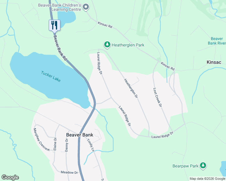 map of restaurants, bars, coffee shops, grocery stores, and more near 377 Laurel Ridge Drive in Beaver Bank