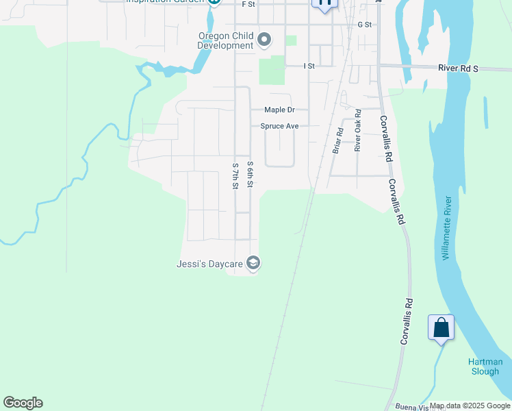 map of restaurants, bars, coffee shops, grocery stores, and more near 1463 South 6th Street in Independence