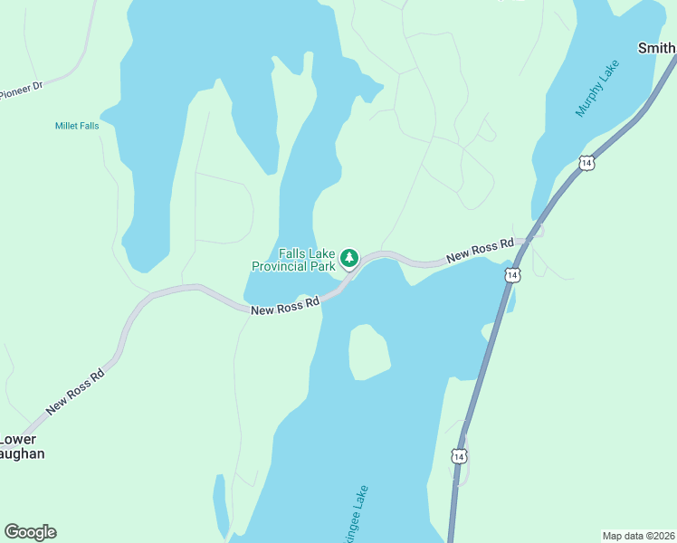 map of restaurants, bars, coffee shops, grocery stores, and more near 1541 New Ross Road in Windsor