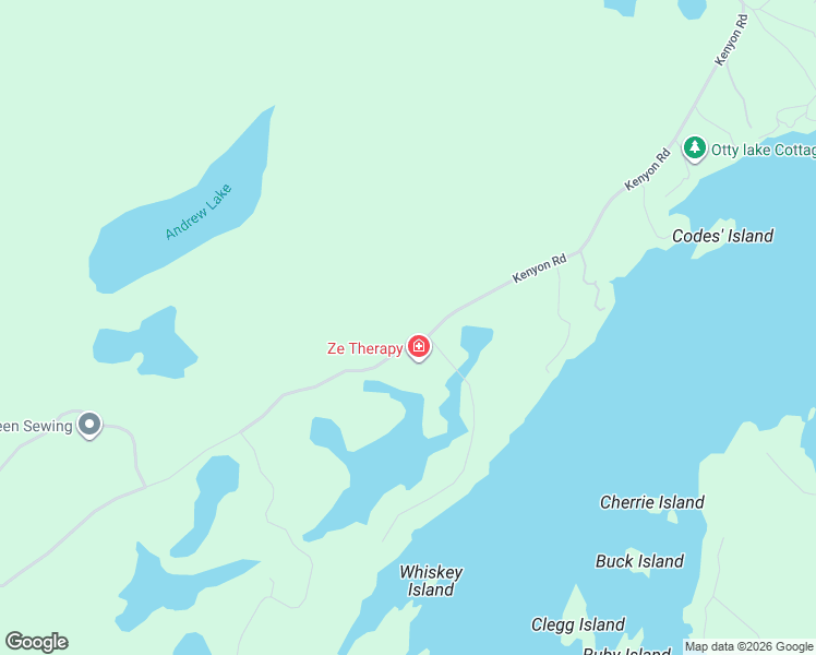 map of restaurants, bars, coffee shops, grocery stores, and more near 394 Kenyon Road in Perth