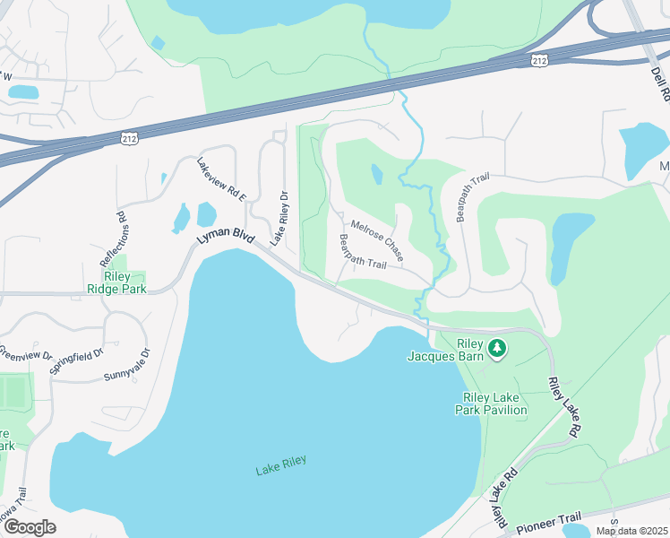 map of restaurants, bars, coffee shops, grocery stores, and more near 8988 English Turn in Eden Prairie