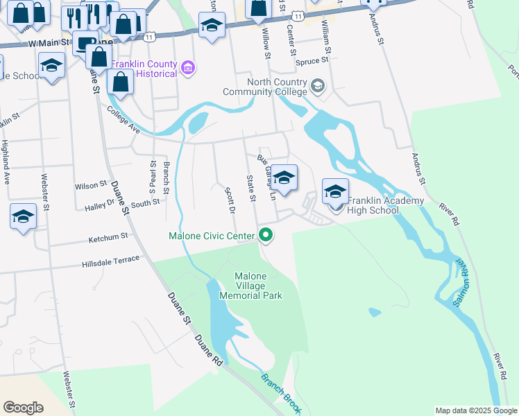 46 State Street, Malone NY Walk Score