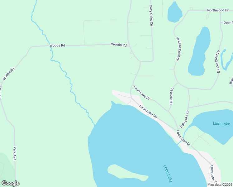 map of restaurants, bars, coffee shops, grocery stores, and more near N7069 Loon Lake Drive in Shawano