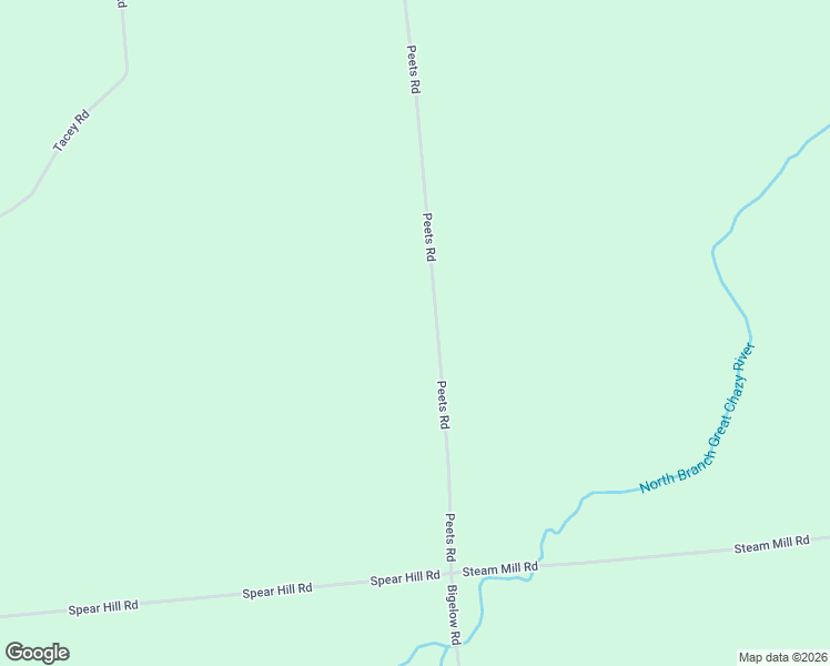 map of restaurants, bars, coffee shops, grocery stores, and more near 97 Peets Road in Lyon Mountain