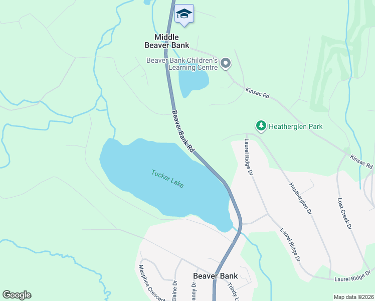 map of restaurants, bars, coffee shops, grocery stores, and more near 1396 Beaver Bank Road in Beaver Bank