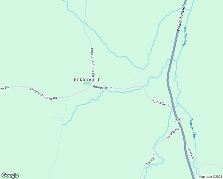 map of restaurants, bars, coffee shops, grocery stores, and more near 495 Bordoville Road in Enosburg