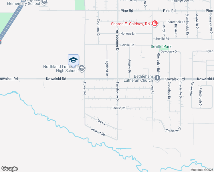 map of restaurants, bars, coffee shops, grocery stores, and more near 1745 Jaynes Road in Mosinee