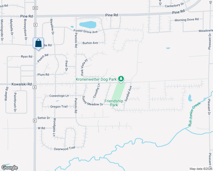 map of restaurants, bars, coffee shops, grocery stores, and more near 2077 Gary Lee Dr in Mosinee