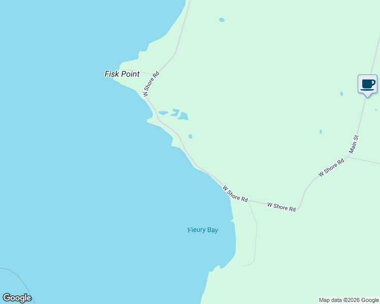 map of restaurants, bars, coffee shops, grocery stores, and more near 4131 West Shore Road in Isle La Motte