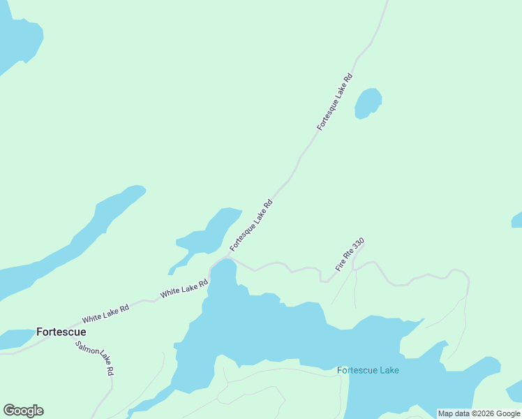 map of restaurants, bars, coffee shops, grocery stores, and more near Fortesque Lake Road in Gooderham