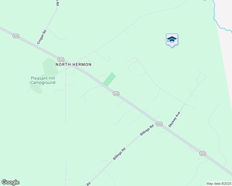 map of restaurants, bars, coffee shops, grocery stores, and more near 2337 Maine 222 in Hermon