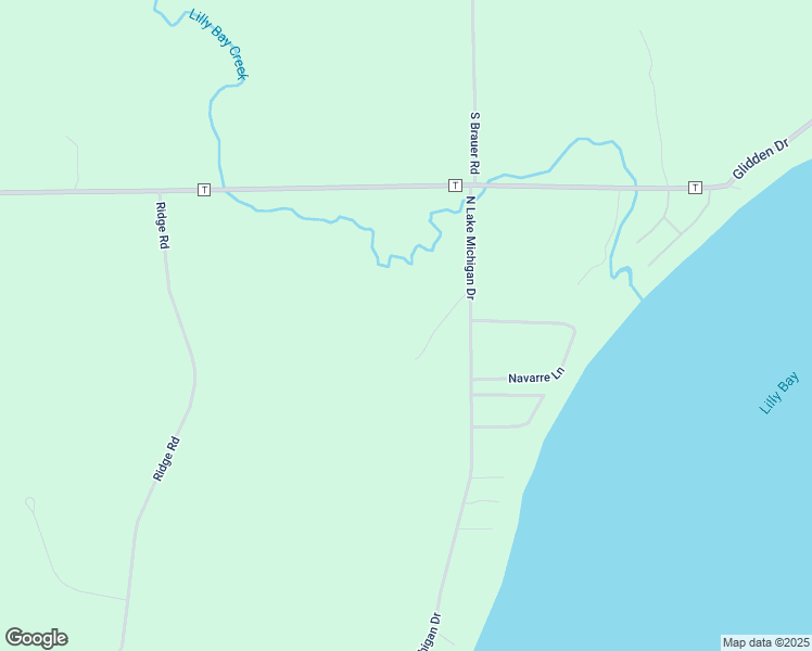 map of restaurants, bars, coffee shops, grocery stores, and more near 3645 North Lake Michigan Drive in Sturgeon Bay