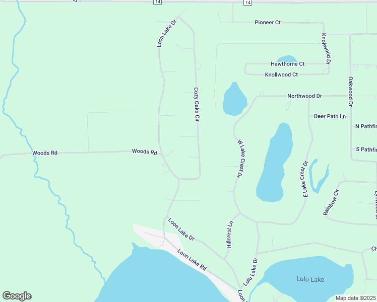 map of restaurants, bars, coffee shops, grocery stores, and more near W5306 Debbie Court in Shawano