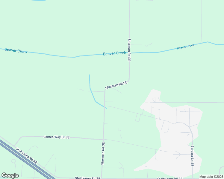 map of restaurants, bars, coffee shops, grocery stores, and more near 7490 Sherman Road Southeast in Aumsville