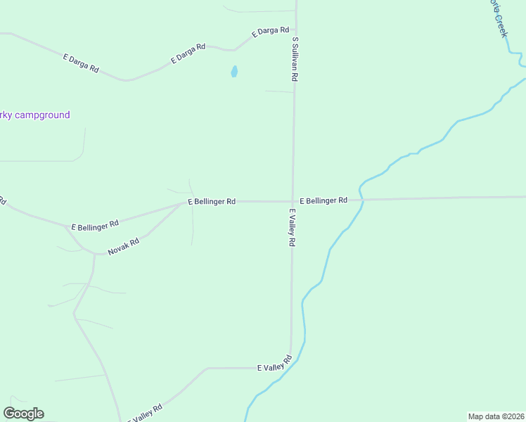 map of restaurants, bars, coffee shops, grocery stores, and more near 1958 East Bellinger Road in Cedar