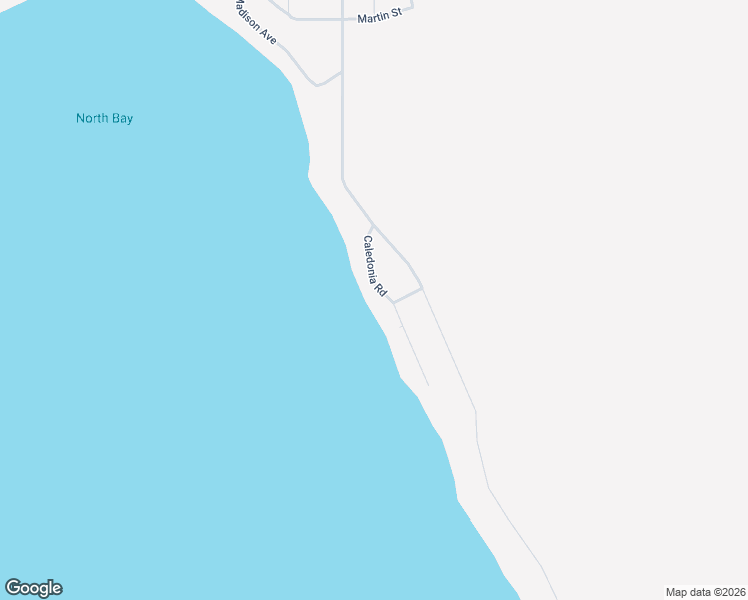 map of restaurants, bars, coffee shops, grocery stores, and more near 6635 Caledonia Road in Hubbard Lake