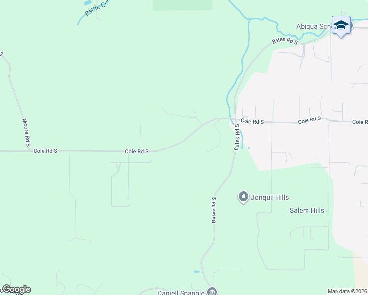 map of restaurants, bars, coffee shops, grocery stores, and more near 2398 Cole Road South in Salem