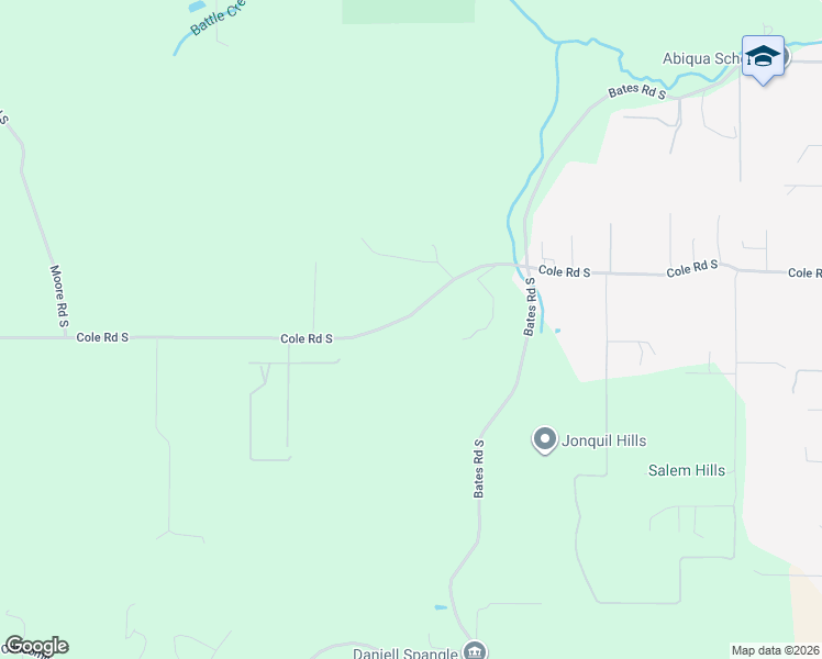 map of restaurants, bars, coffee shops, grocery stores, and more near 2398 Cole Road South in Salem