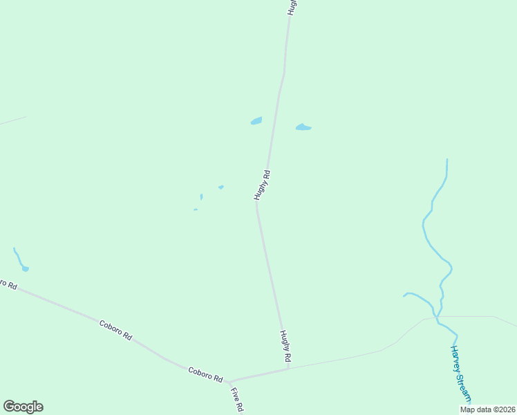 map of restaurants, bars, coffee shops, grocery stores, and more near Hughy Rd in Stetson