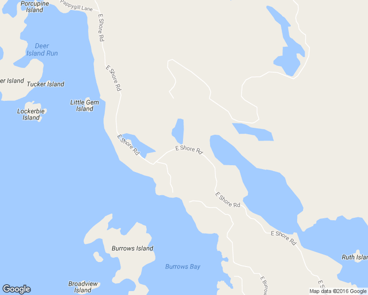 map of restaurants, bars, coffee shops, grocery stores, and more near East Shore Road in Severn