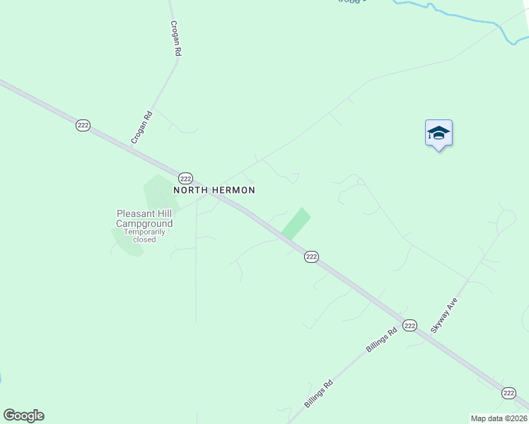 map of restaurants, bars, coffee shops, grocery stores, and more near 2371 Union Street in Hermon