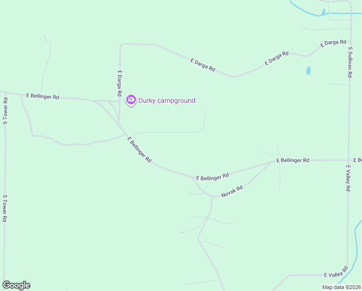 map of restaurants, bars, coffee shops, grocery stores, and more near 1337 East Bellinger Road in Cedar