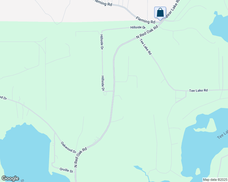 map of restaurants, bars, coffee shops, grocery stores, and more near 4470 Hillside Drive in Lewiston