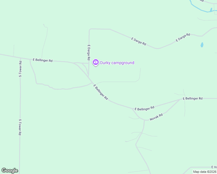 map of restaurants, bars, coffee shops, grocery stores, and more near 1121 East Bellinger Road in Cedar